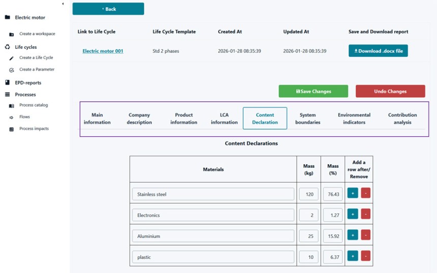 Ohjelmistotyökalu kestävyyden laskentaan ja&nbsp;raportointiin