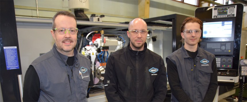 Tuomainen vahvistaa hiomakapasiteettiaan – Nykyteknologiaa pitkien kappaleiden&nbsp;pyöröhiontaan