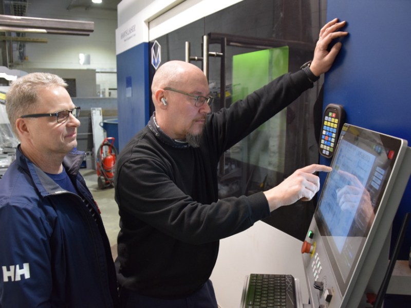 40 kW:n tehot LP-Groupin leikkaustöihin – Teknologiaa raskaaseen levynleikkaukseen